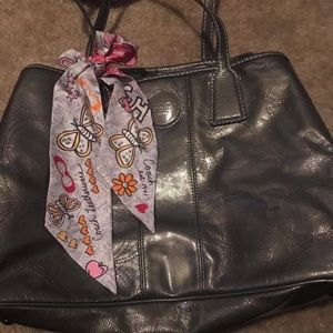 EUC BEAUTIFUL GREY COACH BAG